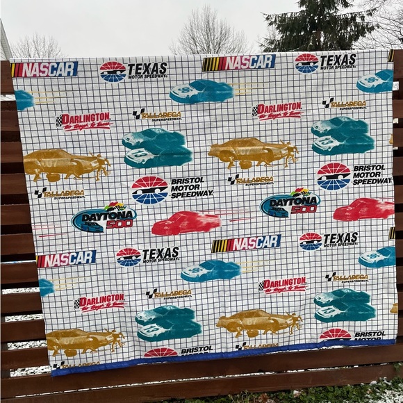 Nascar Bedding Vintage 98s Nascar Fleece Throw Blanket Poshmark
